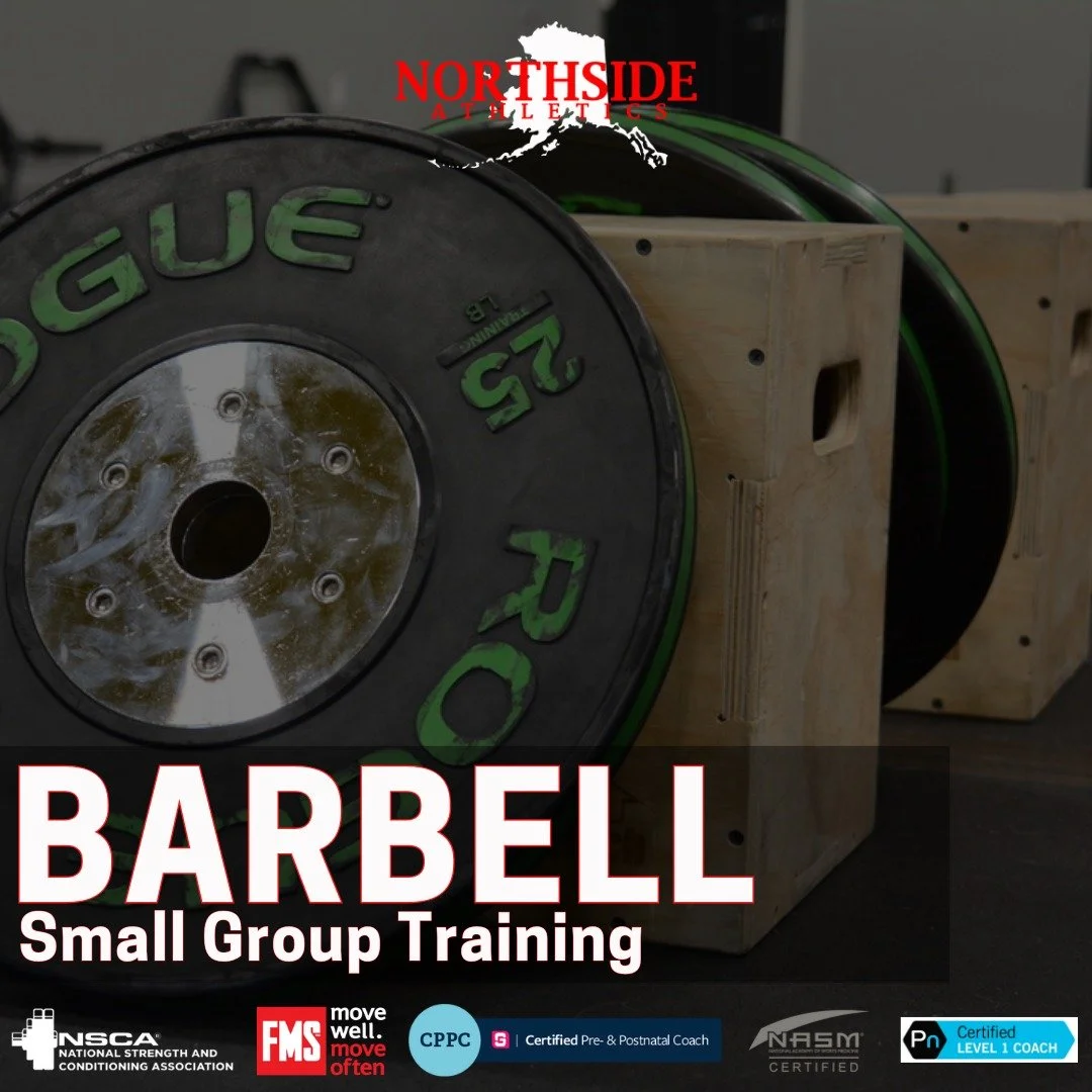 Barbell
Tuesday &amp; Thursday @ 5PM - 6:30PM

Here&rsquo;s what you can expect:
✅ Personalized Instruction &ndash; Tailored workouts designed just for you.
✅ Comprehensive Assessment &ndash; Every member participates in our On-Ramp Course, addressin