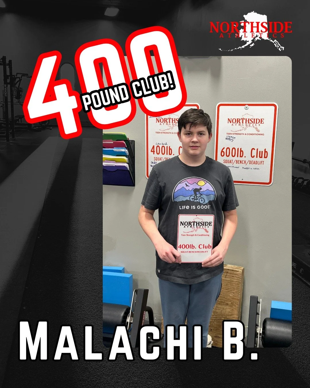 At Northside, it&rsquo;s never just about the weight on the bar &mdash; it&rsquo;s about the habits behind it.

Malachi is one of our ORIGINAL athletes participating in our Teen S&amp;C program.  His consistent work in our has earned a spot in the 40