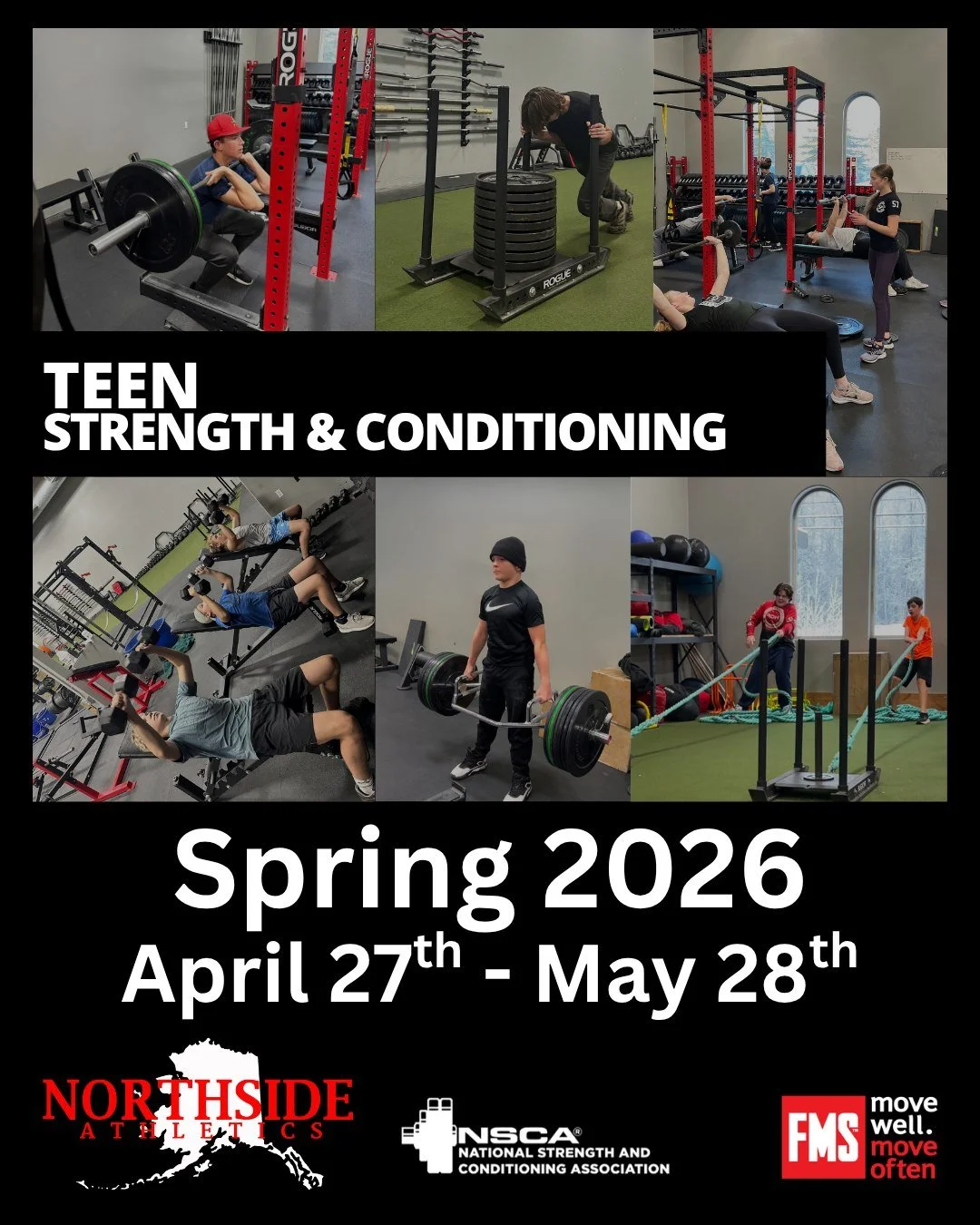 Our Youth Athletic Development Program isn't just for the star athlete chasing a varsity spot. It's for the kid who wants to feel stronger, move better, and actually understand what their body can do.

Every 60-minute session is built around:
&rarr; 