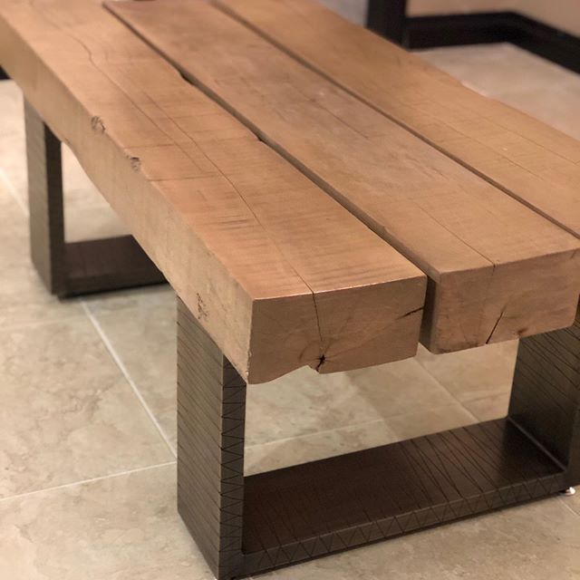 #reclaimedwood #coffeetable #bronzeplated #customfinish #customfurniture #design #furniture #custom #furniture #hospitalitydesign #kouzouiansencore #madeinusa