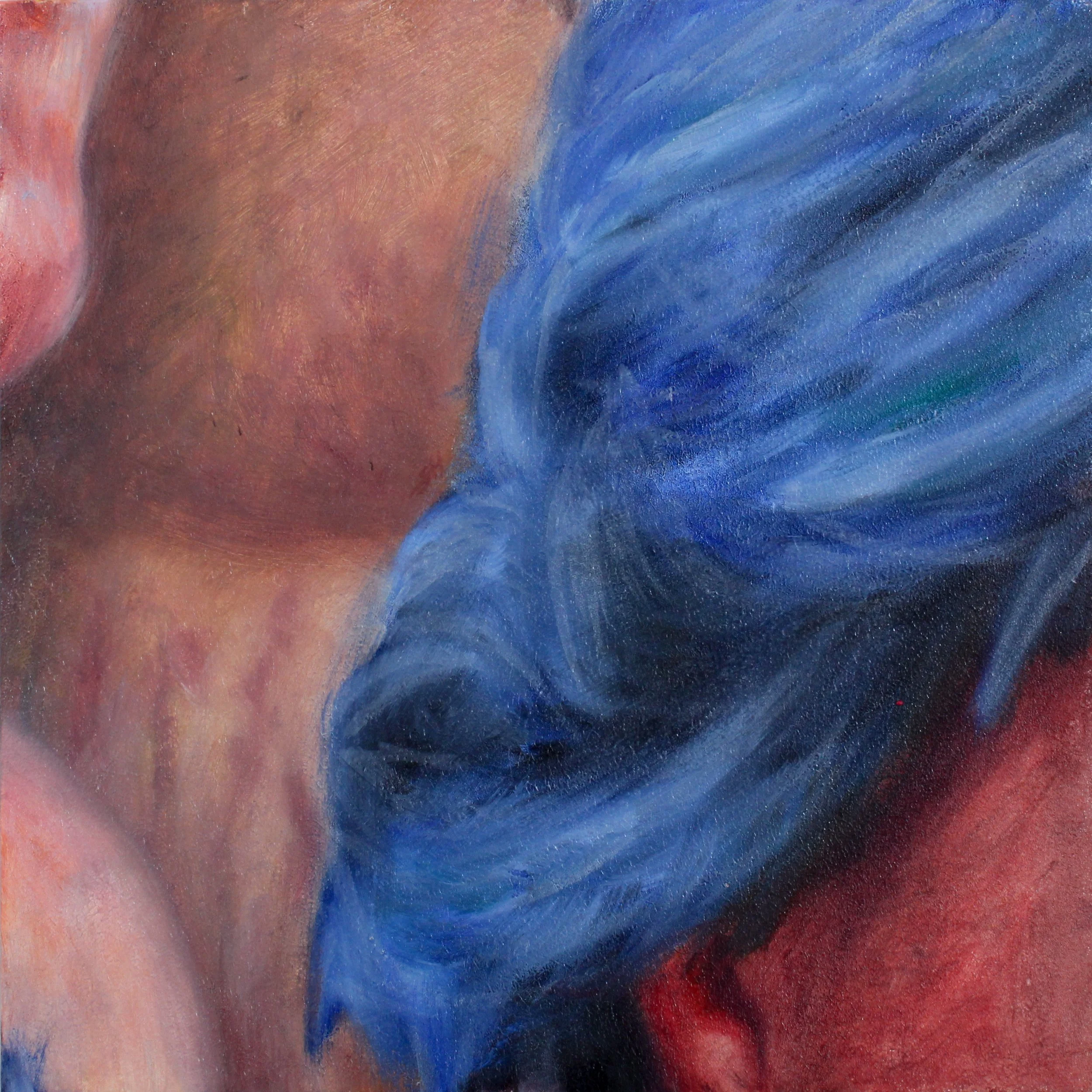 Tile #25 from 'Just a Glimpse' - oil on wood - 8"x8" - sold individually through Auric Gallery in Colorado Springs