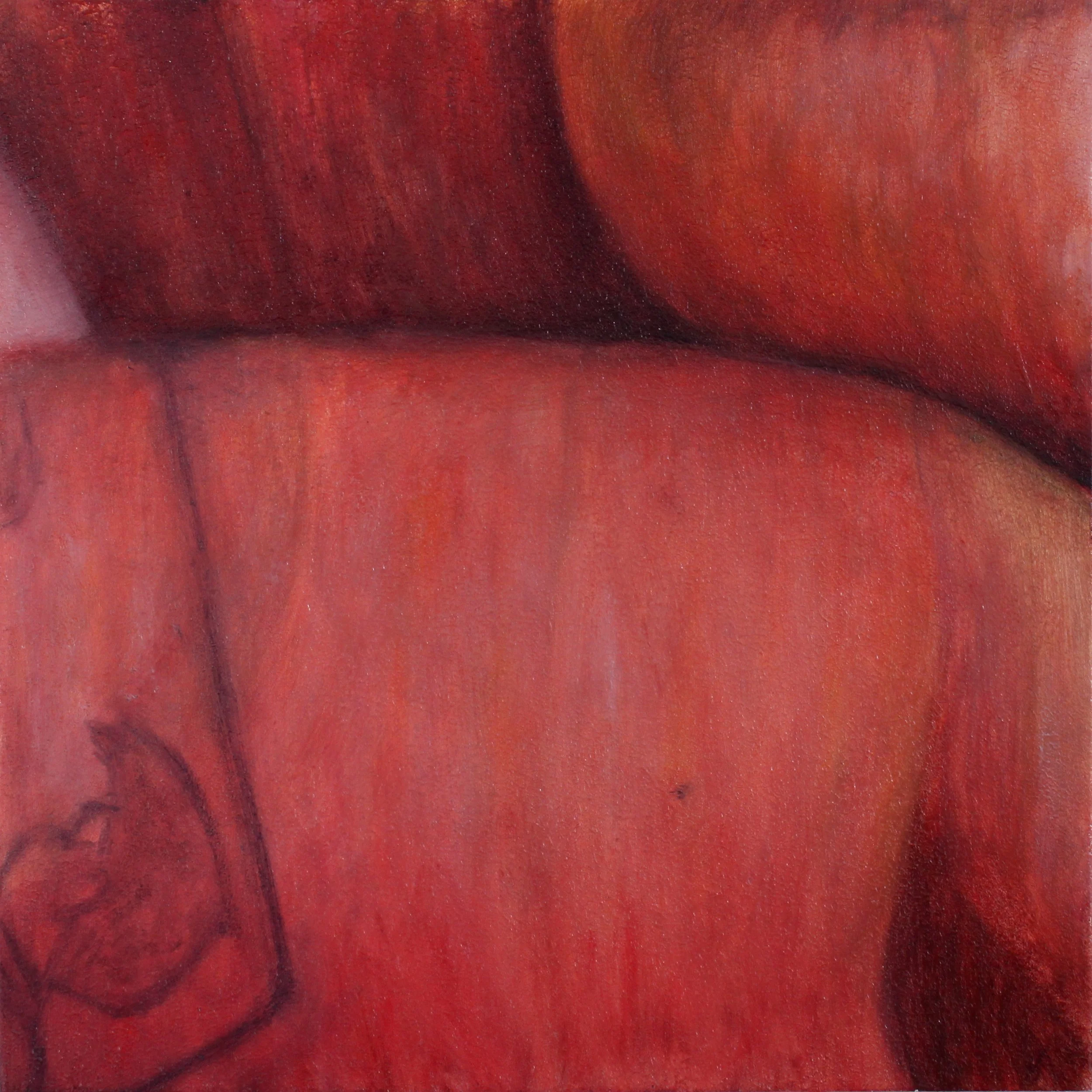 Tile #34 from 'Just a Glimpse' - oil on wood - 8"x8" - sold individually through Auric Gallery in Colorado Springs