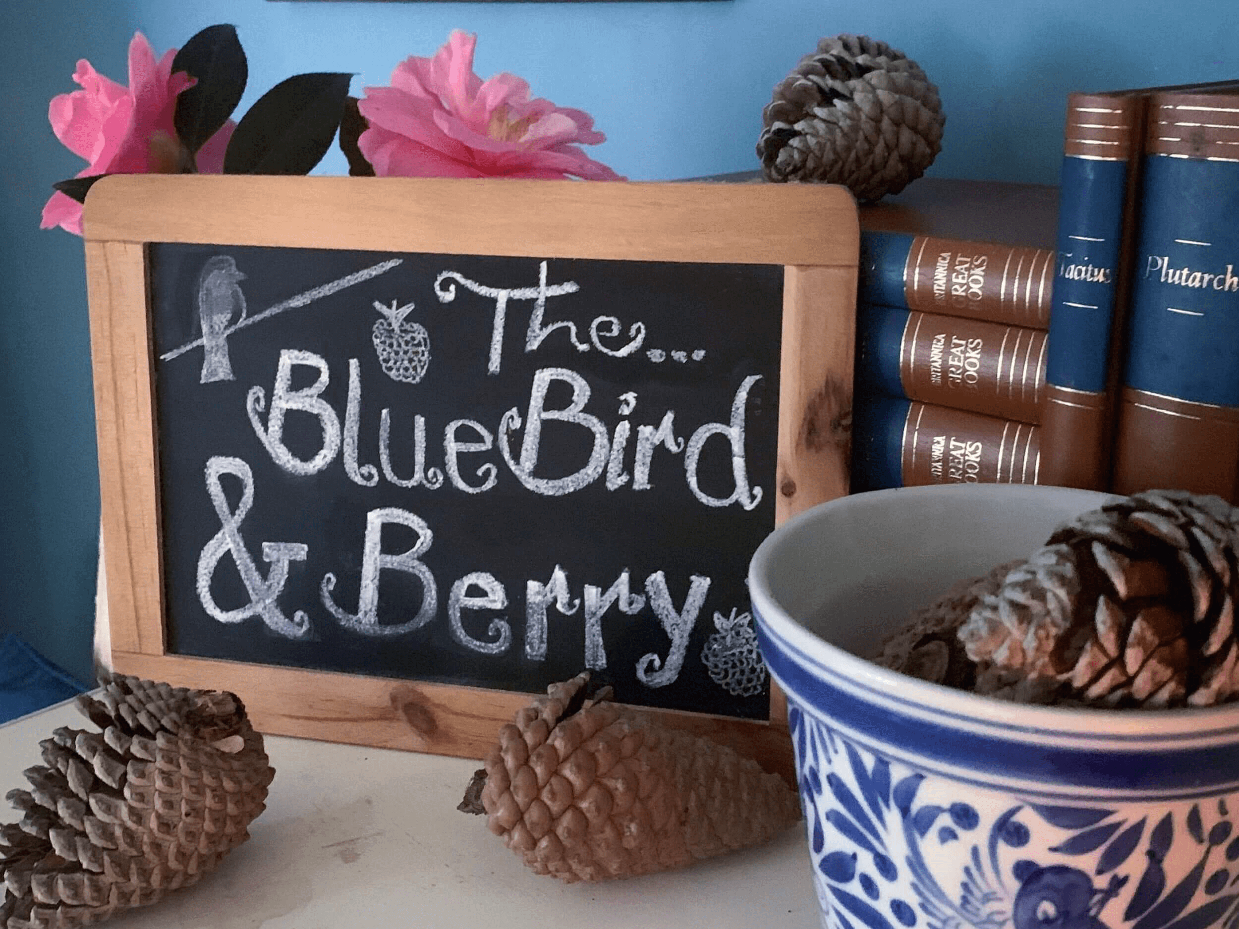 Blue bird and Berry | Stanton Farmhouse | boutique accommodation Tasmania