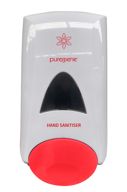 PUREGIENE® 1L MANUAL HAND SANITISER DISPENSER WHITE.png
