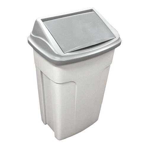 36L NAPPY BIN ALL PLASTIC FLAP - NO CHUTE