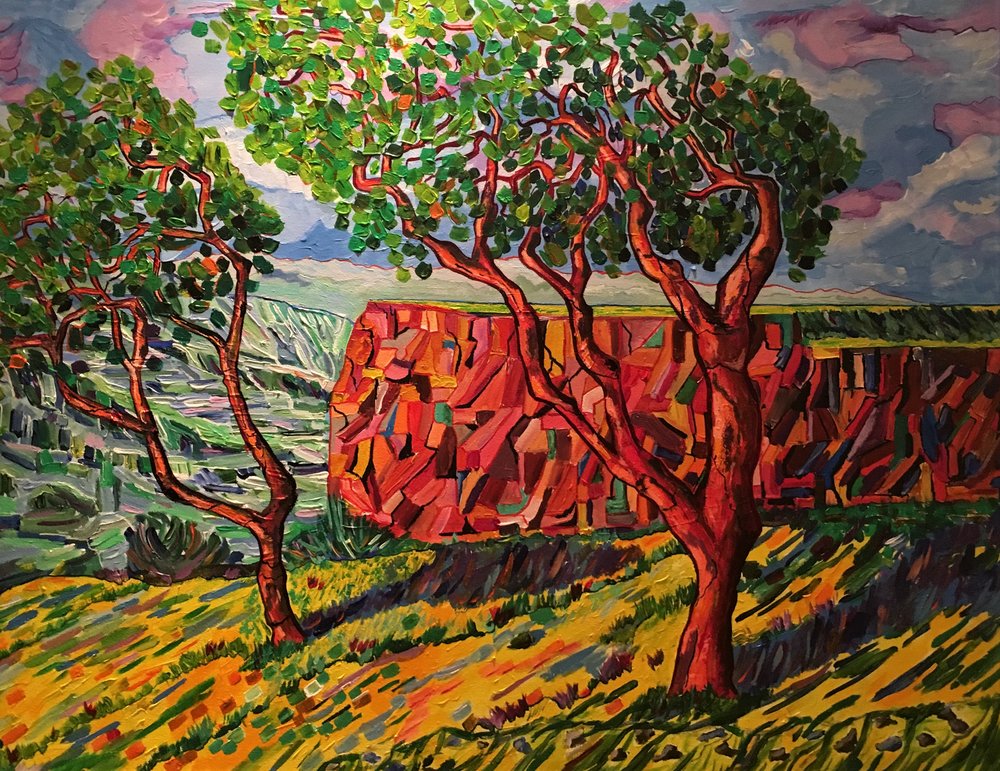Tanzania Tree. Acyrlic on 16x20 Canvas 2018 — Robert Griffith Art