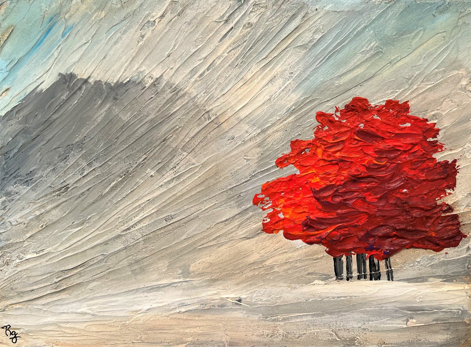 Tanzania Tree. Acyrlic on 16x20 Canvas 2018 — Robert Griffith Art