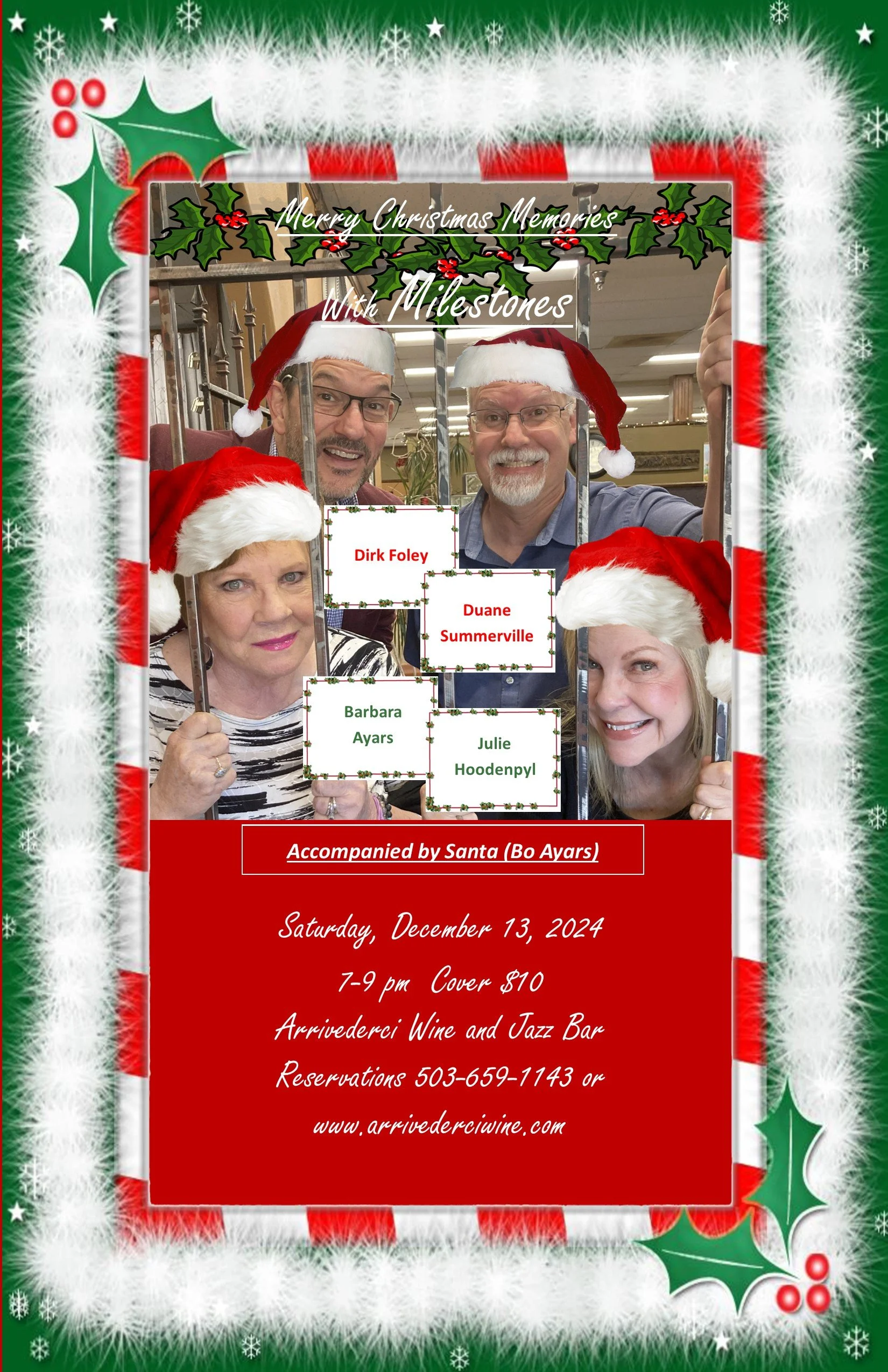 Merry Christmas Memories with Milestones - with BELLS ON!