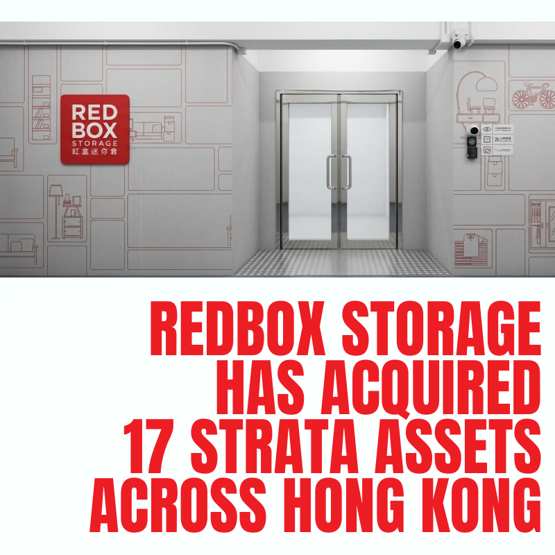 RedBox Storage Completes Portfolio Acquisition, Expanding Hong Kong Footprint with Doubled Operating Network