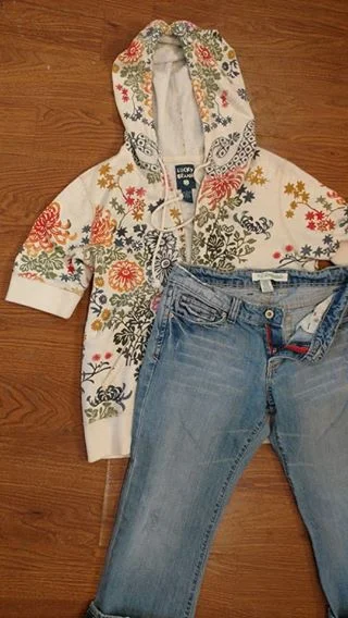 Aeropostale Capri Jeans &amp; Lucky Hoodie