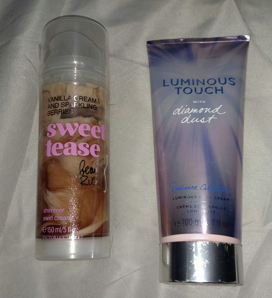 Beauty Rush & Luminous Touch Victoria's Secret Lotions
