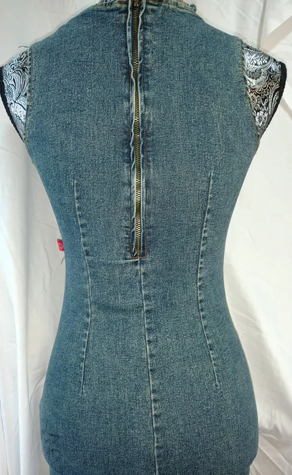 hot kiss denim dress