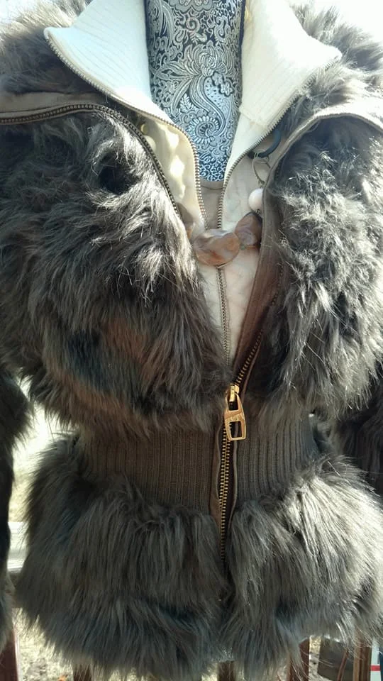 Miss Sixty Faux Fur Jacket