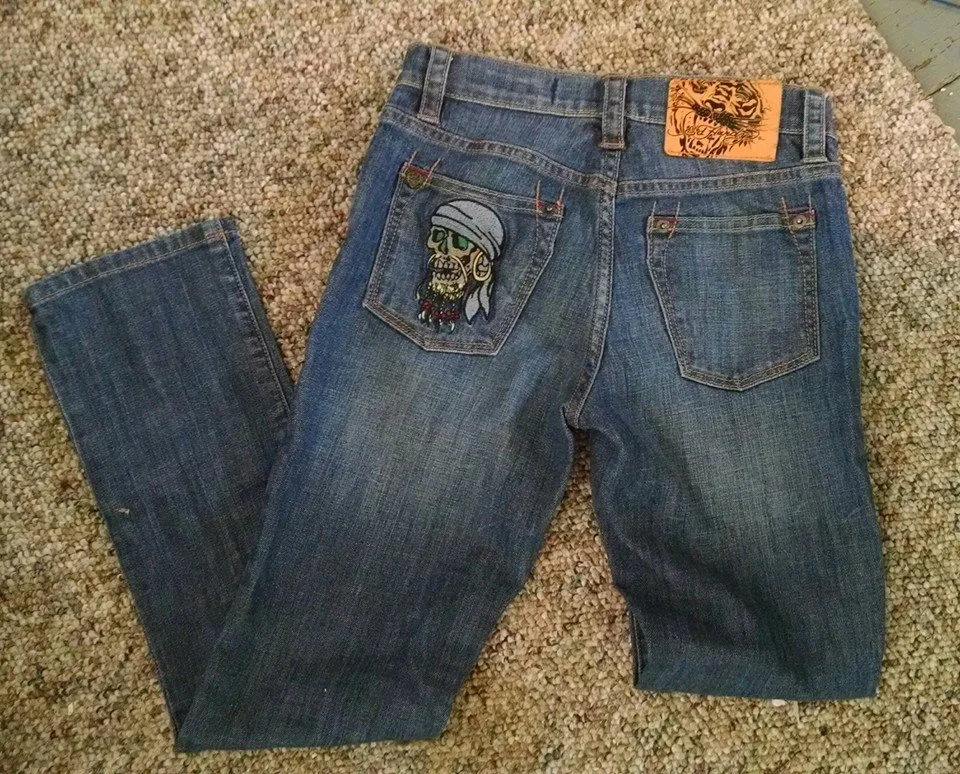 Girl's Ed Hardy Jeans