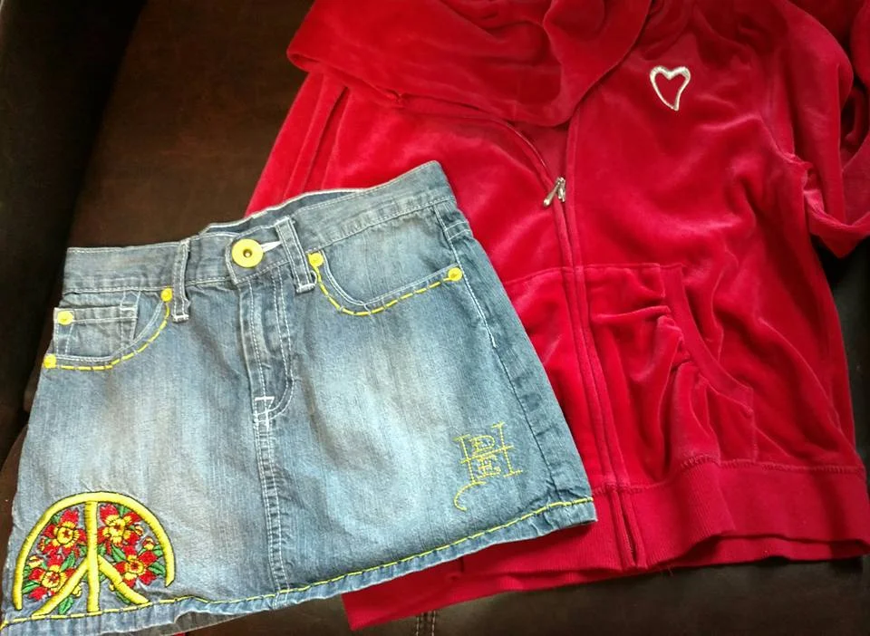 Ed Hardy Skirt Outfit