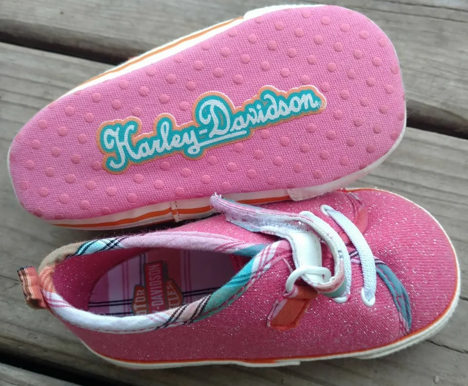 Toddler Harley Davidson Shoes