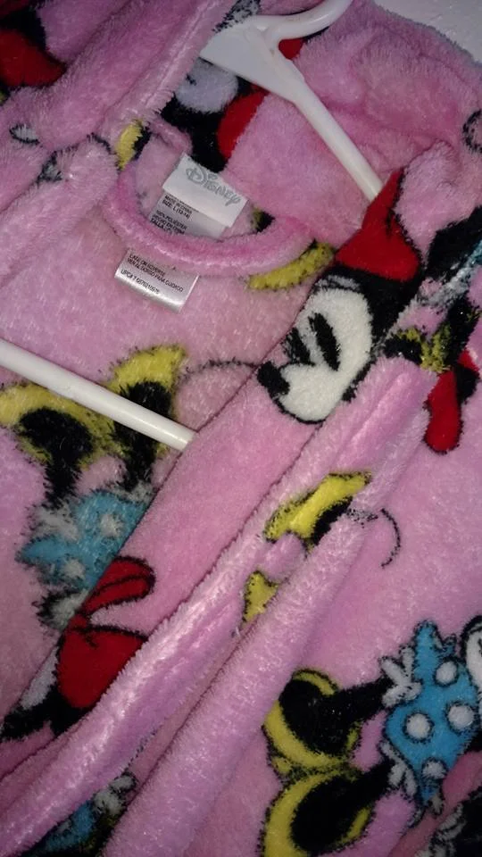 DISNEY Minnie Mouse Fleece Robe