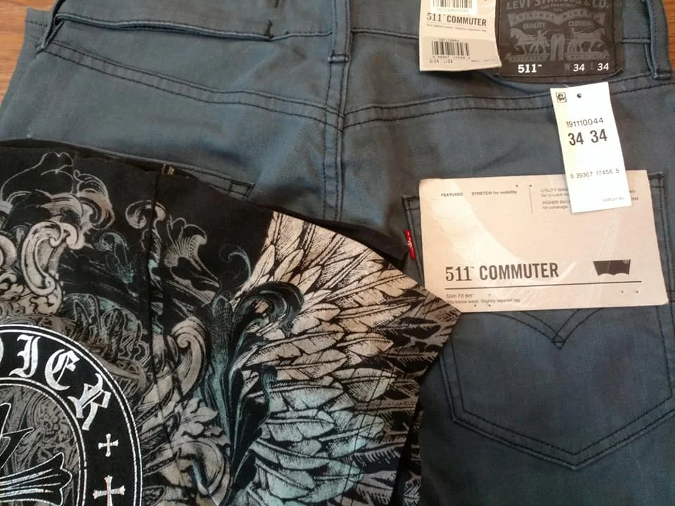 Levis 511 Commuter Jeans 34x34