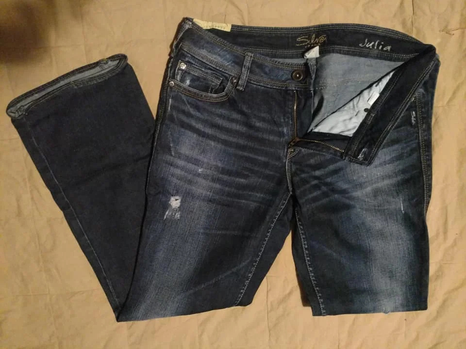 Silver "Julia" Jean &amp; Camisole Tank Top