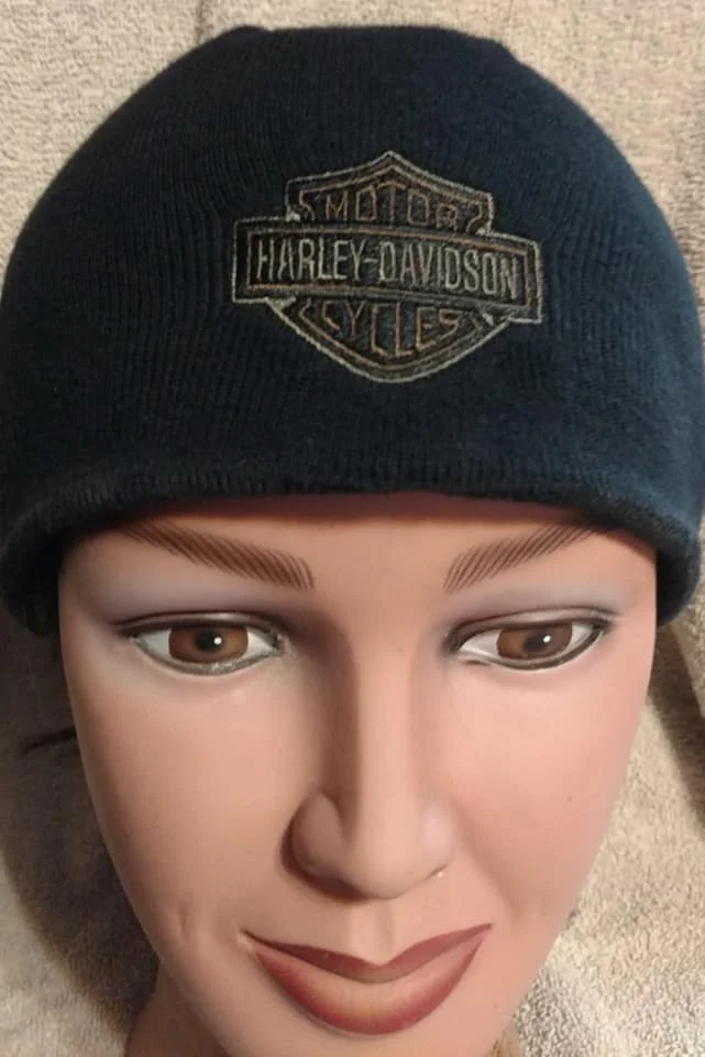 RARE Reversible Unisex Harley Davidson Beanie Hat