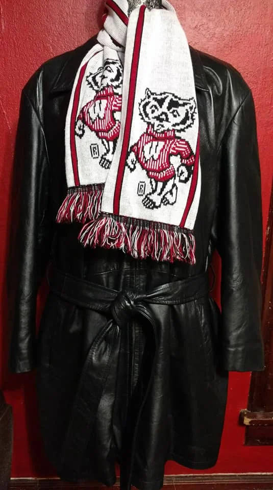 BLACK LEATHER JACKET - 3X