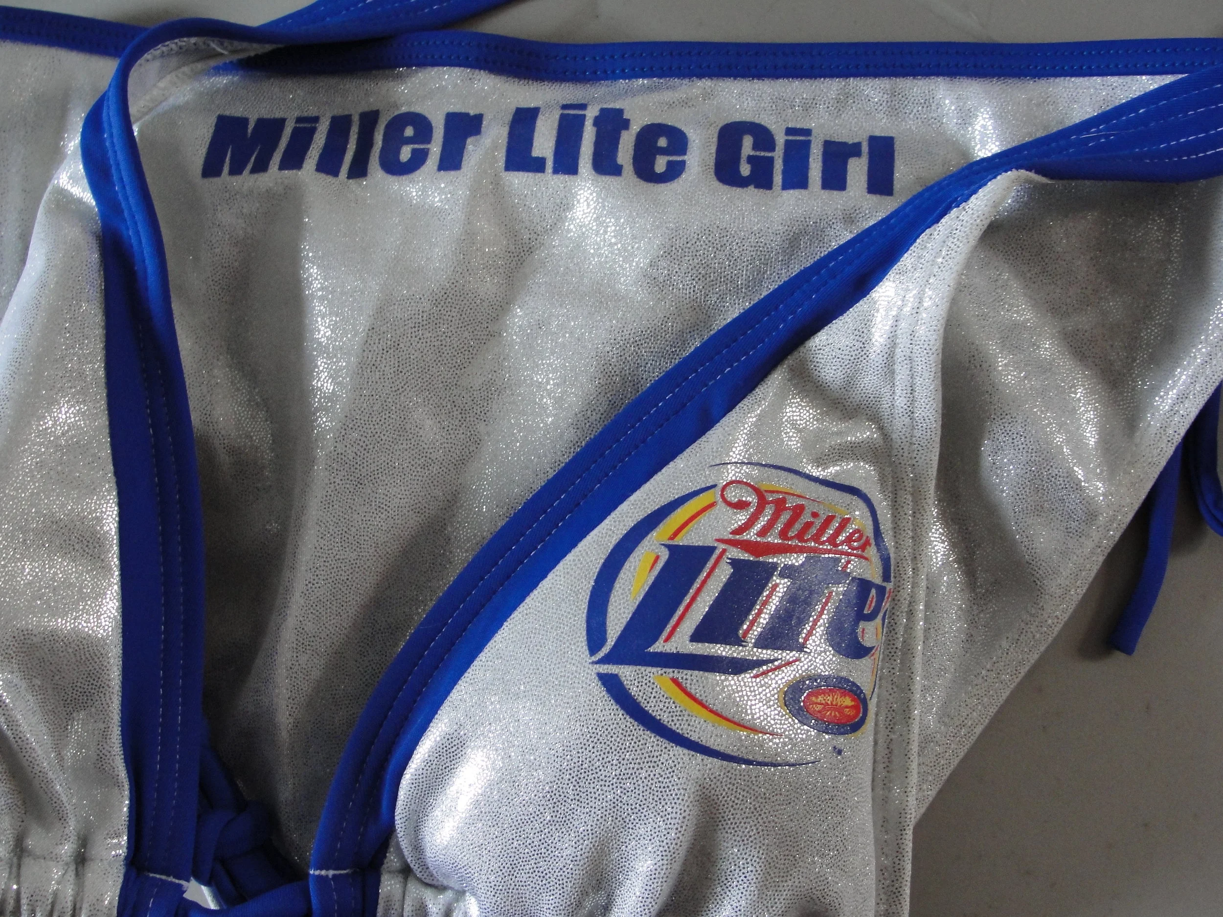 MILLER LITE Shimmer Bikini "Miller Girl"