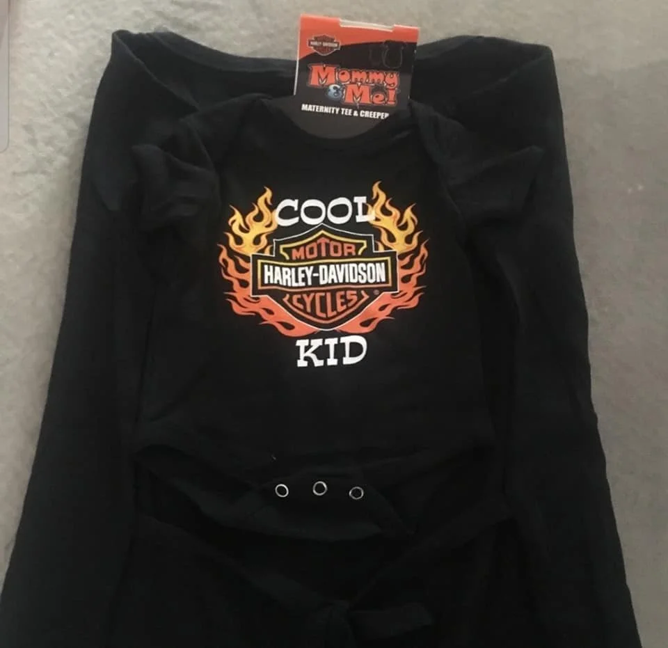 Mommy &amp; Me Harley Davidson Set NWT 