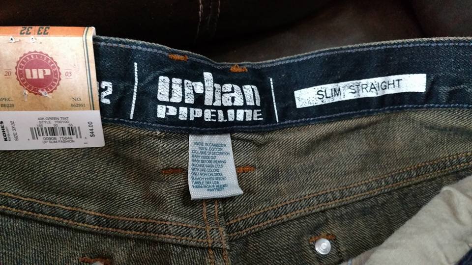 Urban Pipeline Jeans 33/32