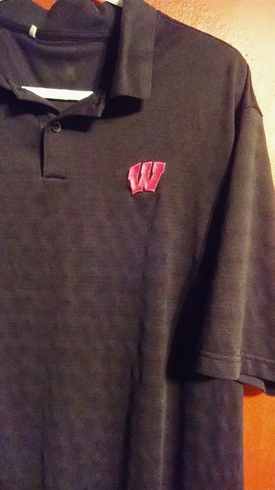 Adidas Wisconsin Polo Shirt