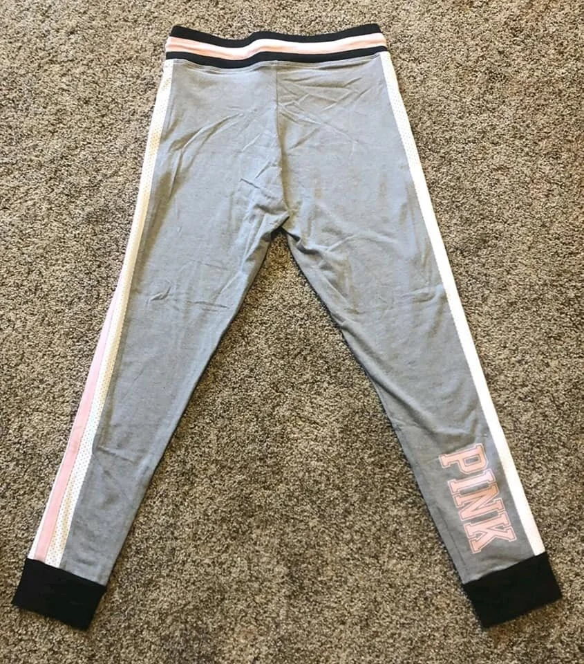 Victoria’s Secret PINK Yoga Joggers Gray 