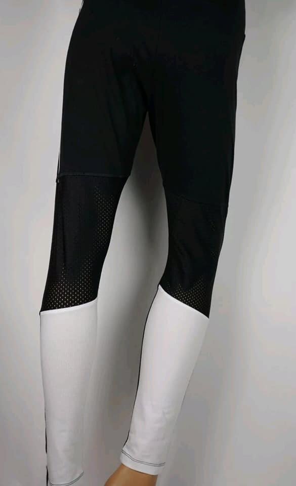 VICTORIA'S SECRET PINK BLACK MESH FLAT YOGA LEGGING