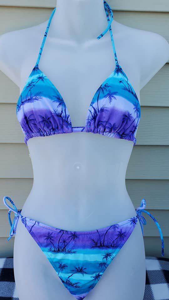 Tropical Bikini - Size Medium