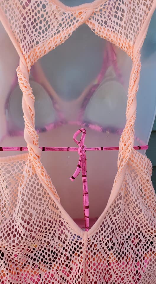 Swimsuit Mesh Coverup