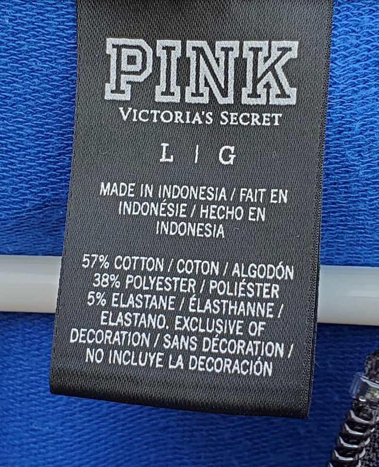 Blue Victoria's Secret PINK Hooded Sweatshirt