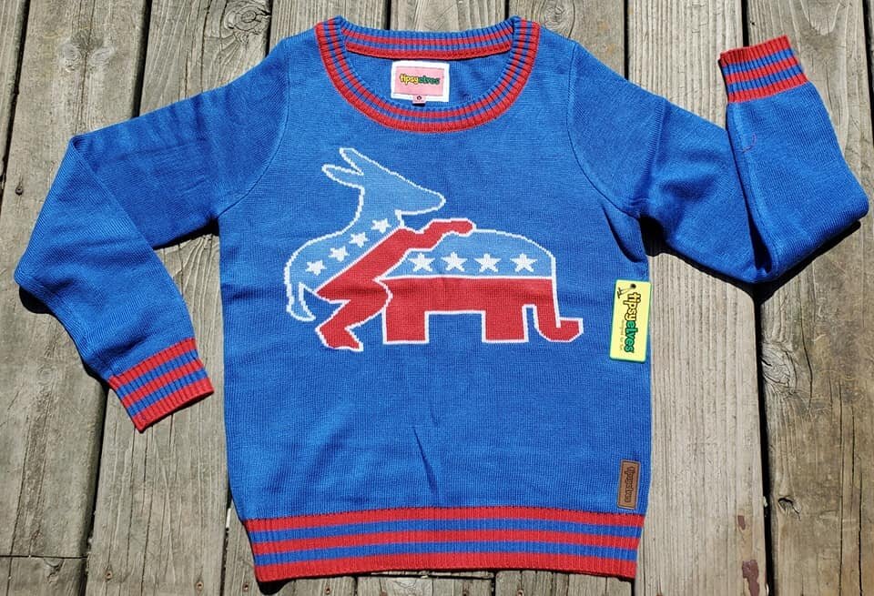 *Women's Humping Democratic Donkey Sweater*