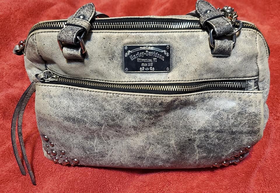 "Garage Burnished" Harley Davidson Purse