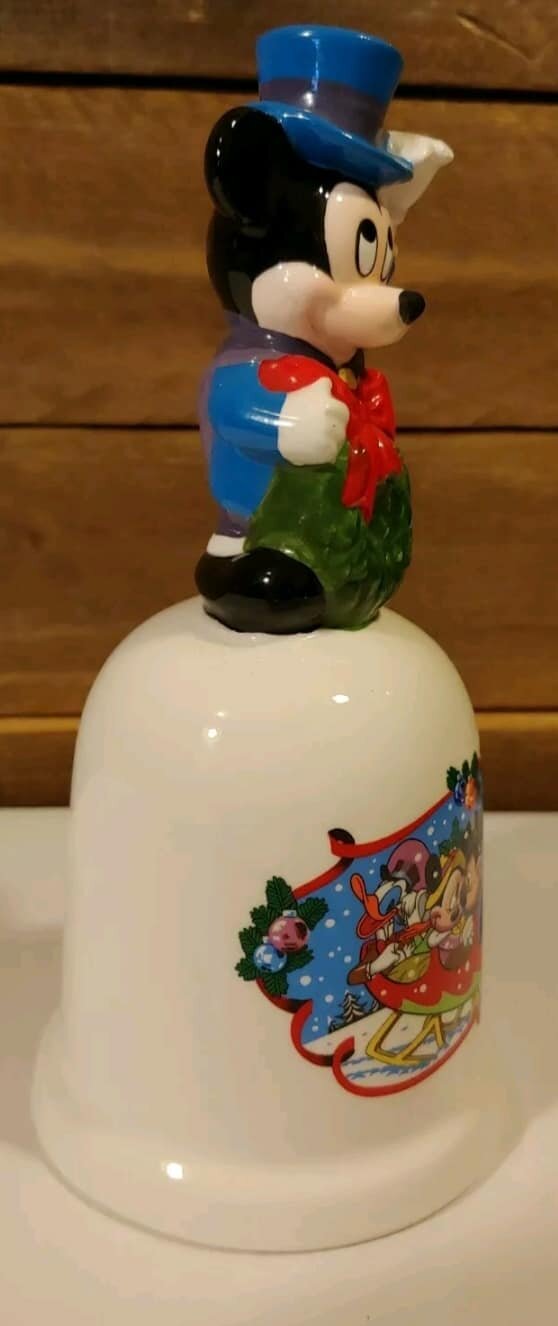 Disney Mickey Mouse Christmas Carol Bell