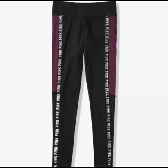 
Victoria’s Secret Pink Fleece Lined Cozy Leggings