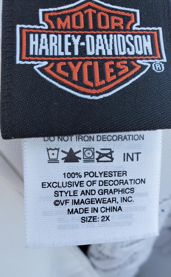  Harley Davidson Women's Baseball Jersey-Style Shirt