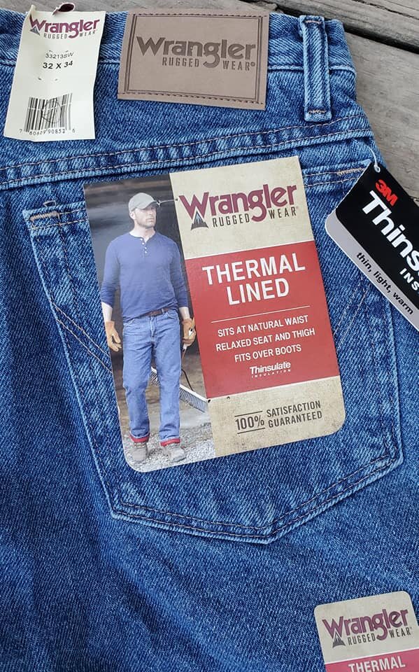 Wrangler Rugged Wear Thermal Jeans BECKO'S