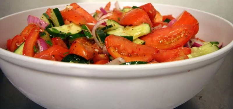 Tomato Cucumber Salad