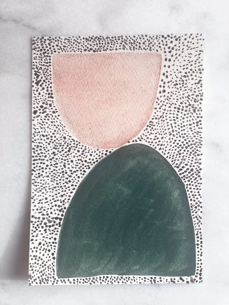 a recent daily journal inspired by this color crush