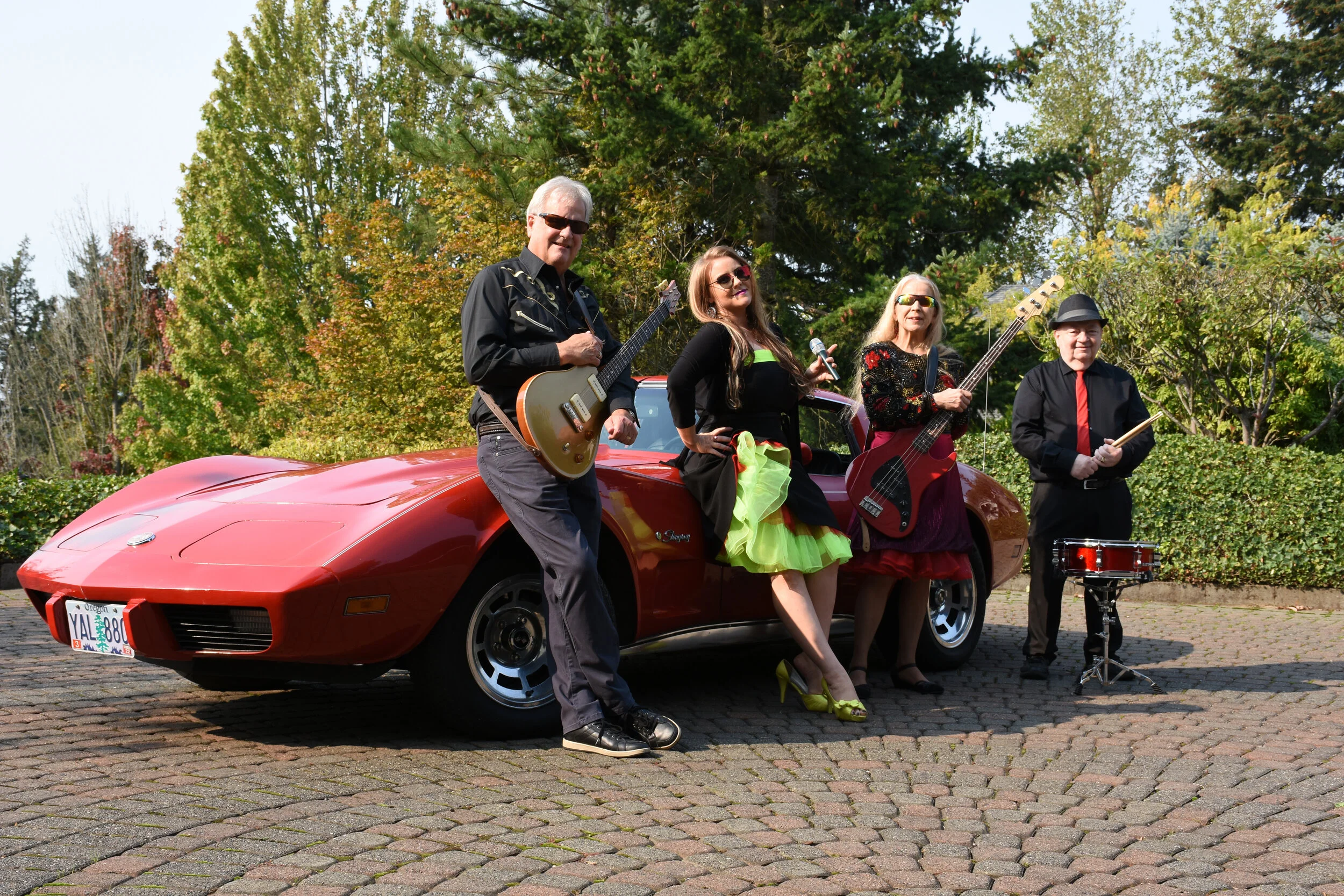 The Stingrays Live on Stage At The Garages Satellite Pub