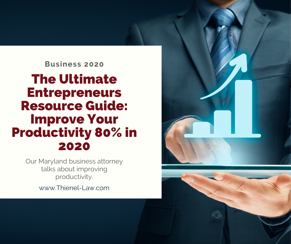 The Ultimate Entrepreneurs Resource Guide: Improve Your Productivity 80% 1 | arcadia report by arcadia brands Improve Your Productivity
