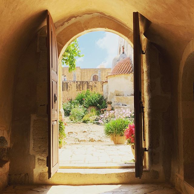 The Arkadi Monastery dates back the 5th century, but the church was built in 1587 and other buildings being added in 1600s. Though Arkadi’s origins date back to the 5th century, the present church was built in 1587, with the surrounding buildings added during the 1600s. A lot of history here in Crete! #historicalplaces #crete #cretegreece #creteisland #arkadimonastery #greece #travel #placestosee #monastery #explore #history #greekhistory #ancientgreece #flowergarden
