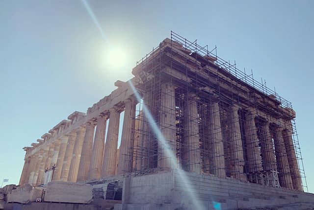 The Parthenon. #acropolis #athena #parthenon #greek #goddess #greece #athens #athenian #temple #historical #ancient #architecture #greektemple #travel #history #placestosee