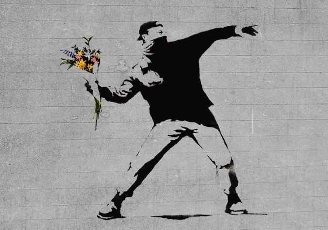 Piece by Banksy