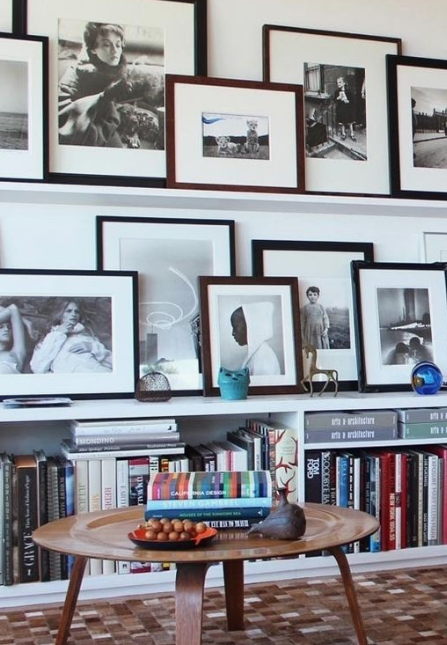 Gallery Walls heavy on photographs…