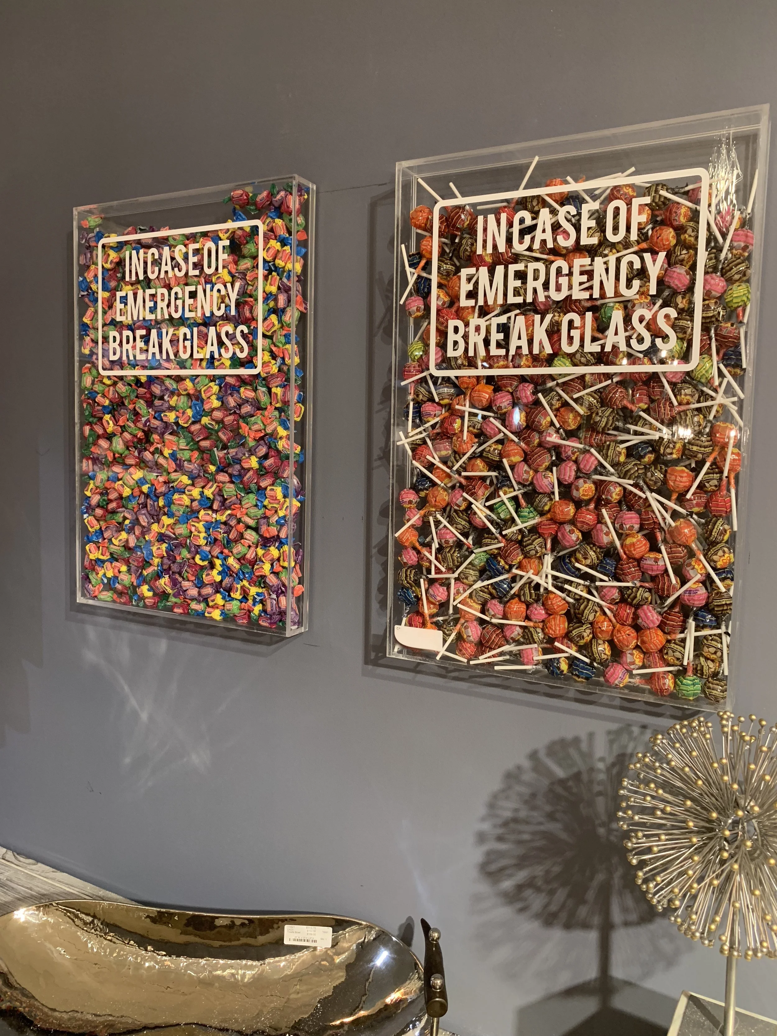 If those were dark chocolate peanut M & M’s, it would definitely be an emergency.