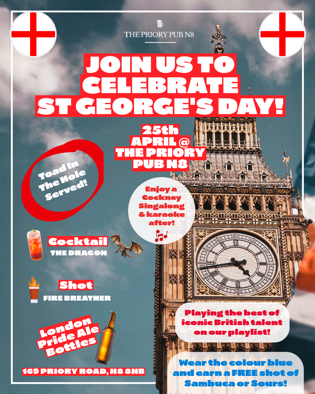 ST GEORGE'S DAY!